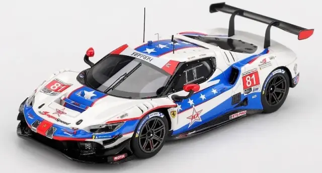 [予約] BBR 1/43 フェラーリ 296 GT3 IMSA ワトキンスグレン 2025 No.81 CS021