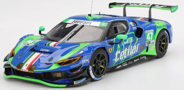 [予約] BBR 1/18 フェラーリ 296 GT3 IMSA デイトナ24h 2025 No.47 チェティラー・レーシング　　BBRCS18011