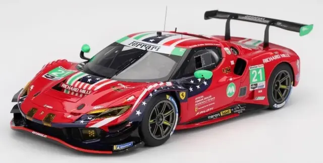 [予約] BBR 1/18 フェラーリ 296 GT3 IMSA デイトナ 24h 2025 No.21 CS18012