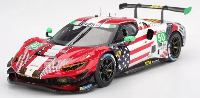[予約] BBR 1/18 フェラーリ 296 GT3 IMSA デイトナ24h 2025 No.50 アフ・コルセ　　BBRCS18013
