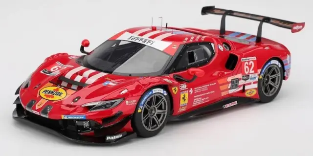 [予約] BBR 1/18 フェラーリ 296 GT3 IMSA デイトナ 24h 2024 No.62 CS18015