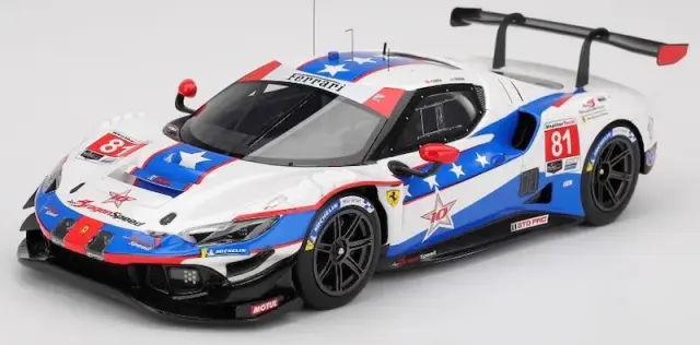 [予約] BBR 1/18 フェラーリ 296 GT3 IMSA ワトキンスグレン 2025 No.81 CS18017