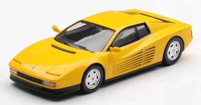 [予約] BBR 1/64 フェラーリ テスタロッサ 1987 ジャッロ モデナ イエロー　BBRFER64037