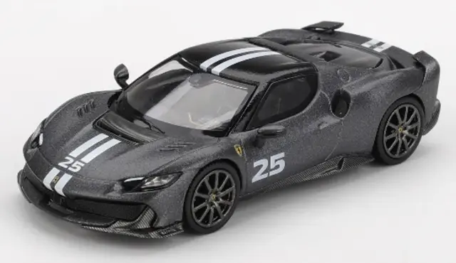 [予約] BBR 1/64 フェラーリ 296 スペチアーレ グリージョ シルバーストーン オパコ BBRFER64043