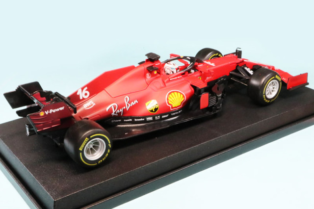 ブラーゴ 1/18 フェラーリ SF21 C.ルクレール (ドライバーあり) BR-18 