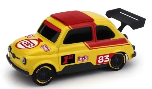 [予約] ブルム 1/43 フィアット 500 ハイパーモデルカー No.83 　BR072