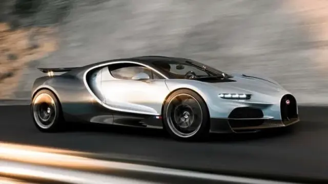 [予約] MRコレクション 1/18 ブガッティ トゥールビヨン シルバー　BUG017C