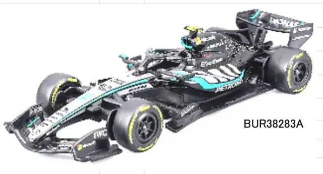 [予約] ブラーゴ 1/43 メルセデスAMG ペトロナス フォーミュラ1チーム W17 2026 オーストラリアGP No.12 キミ・アントネッリ ウィンドウボックス　BUR38283A