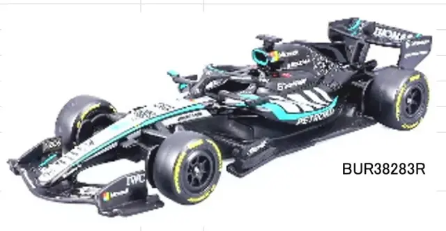[予約] ブラーゴ 1/43 メルセデスAMG ペトロナス フォーミュラ1チーム W17 2026 オーストラリアGP No.63 ジョージ・ラッセル ウィンドウボックス　BUR38283R