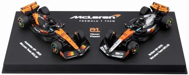 ブラーゴ 1/43 マクラーレン F1チーム MCL39 2025 オーストラリアGP No