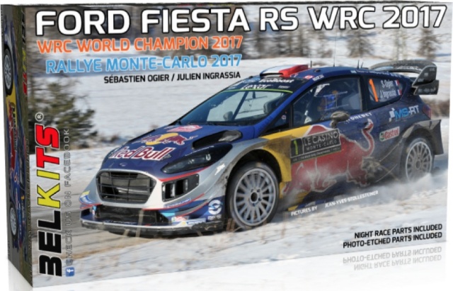 BELKITS 1/24 FORD FIESTA RS WRC 2017