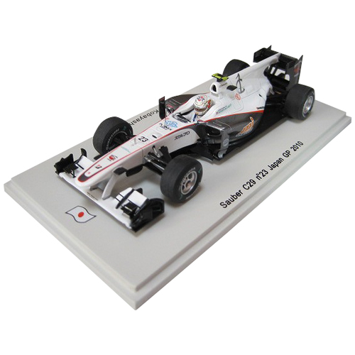 [取り寄せ] プラネックス特注スパーク 1/43 ザウバー C29 日本GP 2010 小林可夢偉　CAR-SM-C29J