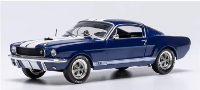 予約] イクソ 1/43 シェルビー GT 350 1965 ブルー CLC613N ミニカー