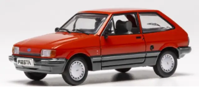 [予約] イクソ 1/43 フォード フィエスタ Mk2 1.4 ギア 1984 レッド　CLC636N