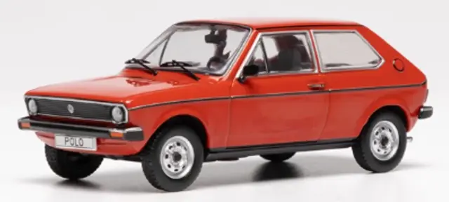 [予約] イクソ 1/43 フォルクスワーゲン ポロ（MK1）1975 レッド CLC639N