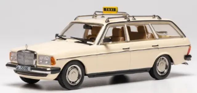 [予約] イクソ 1/43 メルセデスベンツ 200T S123 1982 ライトアイボリー　CLC693N