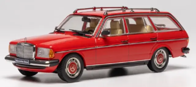 [予約] イクソ 1/43 メルセデスベンツ 200T S123 1982 レッド　CLC694N