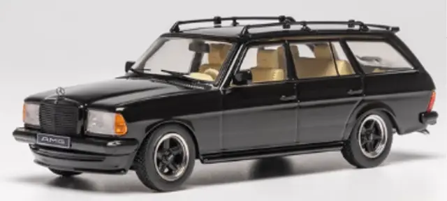 [予約] イクソ 1/43 メルセデスベンツ 500 TE V8 AMG S123 1979 ブラック　CLC695N