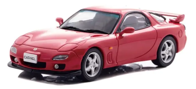 [予約] カーネル 1/43 マツダ RX-7 タイプ RS (FD3S) 2000 ヴィンテージレッド CN430004