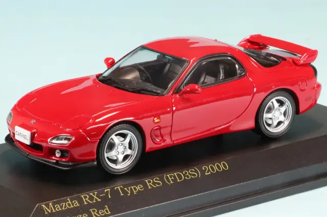 260429　カーネル 1/43 マツダ RX-7 タイプ RS (FD3S) 2000 ヴィンテージレッド CN430004