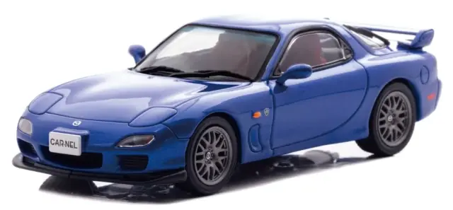 [予約] カーネル 1/43 マツダ RX-7 スピリット R タイプ A (FD3S) 2002 イノセントブルーマイカ CN430206