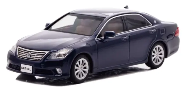 [予約] カーネル 1/43 トヨタ クラウン ロイヤルサルーン G (GRS202) 2010 ダークブルーマイカ　CN431010