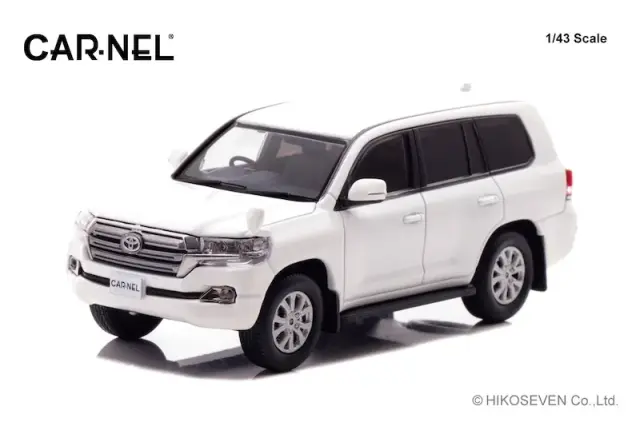 [予約] カーネル 1/43 トヨタ ランドクルーザー AX G selection (URJ202) 2015 White Pearl Crystal Shine 限定300個　CN431504