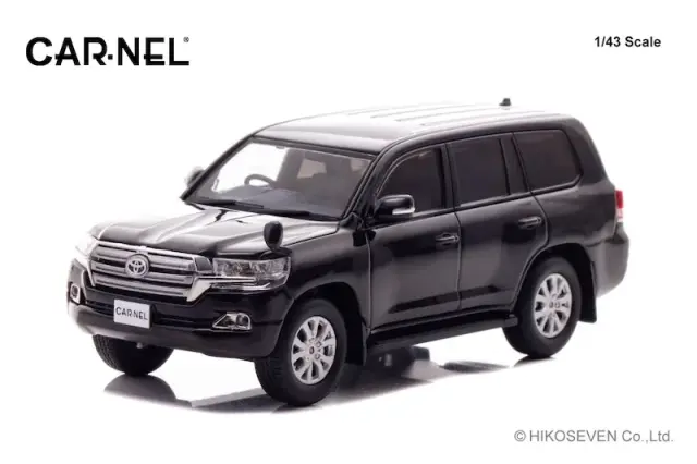 [予約] カーネル 1/43 トヨタ ランドクルーザー AX G selection (URJ202) 2015 Black 限定300個　CN431505