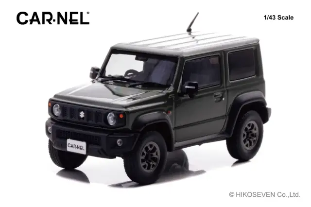 [予約] カーネル 1/43 スズキ ジムニー シエラ JC (JB74W) 2018 ジャングルグリーン　CN431818