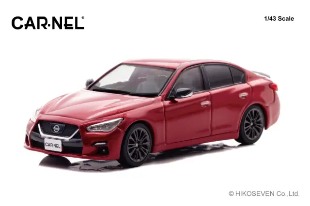 [予約] カーネル 1/43 ニッサン スカイライン 400R "Carbon Exterior Package" (V37) 2020 Carmine Red 限定300個　CN432007