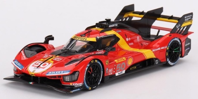 [予約] BBR  1/43 フェラーリ 499P WEC セブリング 1000マイル  2023 No.50 3rd　CS003