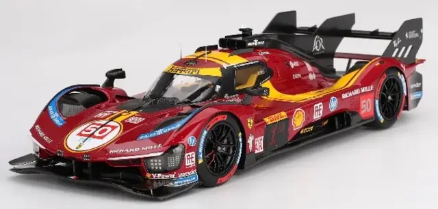 予約] BBR 1/43 フェラーリ 499P WEC カタール 1812km 2025 3位