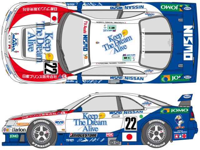 シュンコーモデル 1/24 キープ ザ ドリーム アライブ ニッサン GT-R
