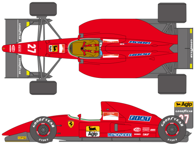 2148 フェラーリ F92 A 1:20 SCALE 91 Parts /M3 2148 フェラーリ F92 A 1:20 SCALE 91 Parts /M3 - メルカリ