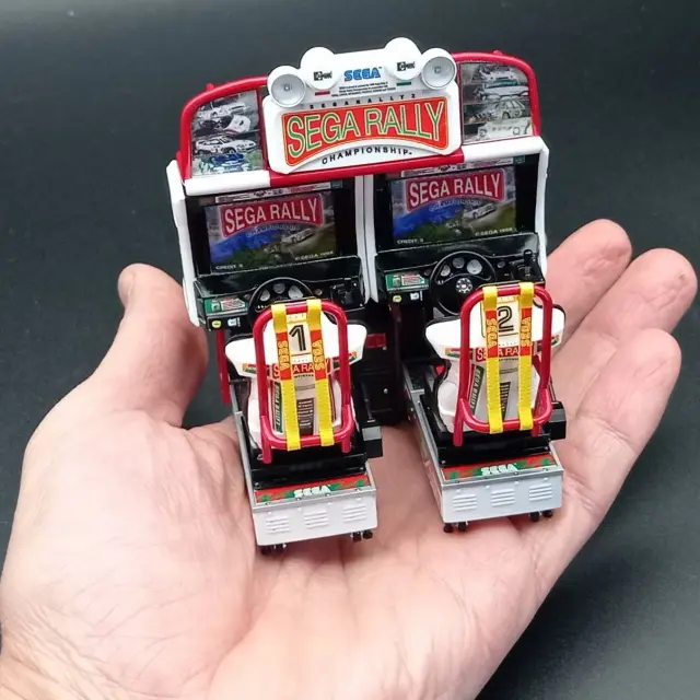 予約] DAB Models 1/43 アミューズメント筐体 セガ・ラリー2