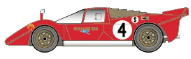 DC1123 - スタジオ27 デカール 1/24 フェラーリ 512S  