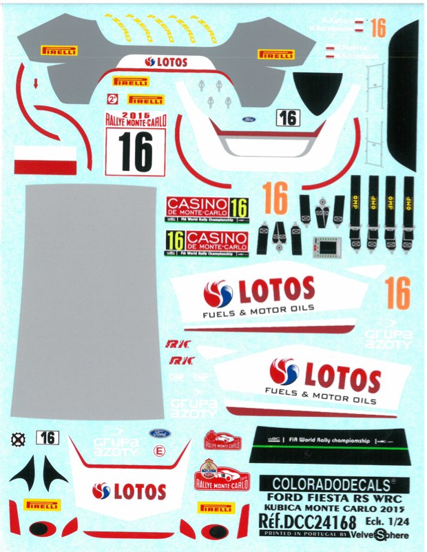 コロラドデカール 1/24 シトロエン DS3 WRC ポルトガルラリー 2011