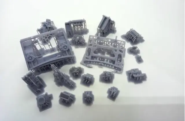 [予約] GP modeling  1/24 3Dプリントパーツ ランチア デルタ 16V エンジンパーツセット ハセガワ対応　GPM-DELTA16V