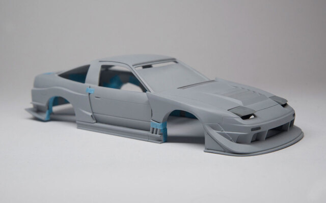 Fuguガレージ 1/24 トランスキット ニッサン 180SX GP スポーツ G