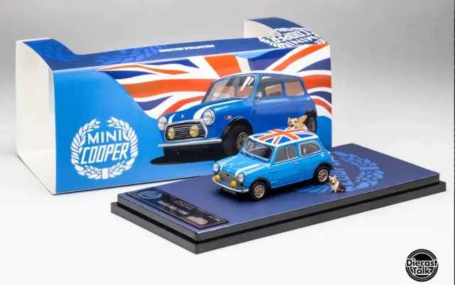予約] GCD 1/64 オースチン ミニ 1000 DiecastTalk特注品