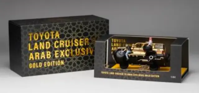 GCD 1/64 トヨタ ランドクルーザー 70 アラブ仕様 1/64 トヨタ ランドクルーザー 70 アラブ仕様 Diecasttalk特注品