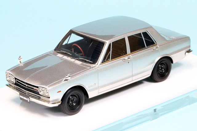 アイドロン/アイドロン/ヴィジョン 1/43 ニッサン スカイライン 2000 GT-R (PGC10) 1969 シルバー　EM392A