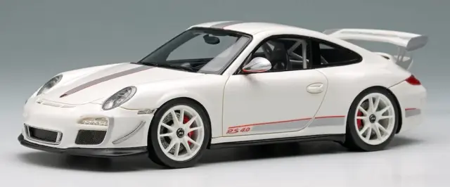 [予約] アイドロン 1/43 ポルシェ 911(997.2) GT3 RS4.0 2012 キャララホワイト EM606A
