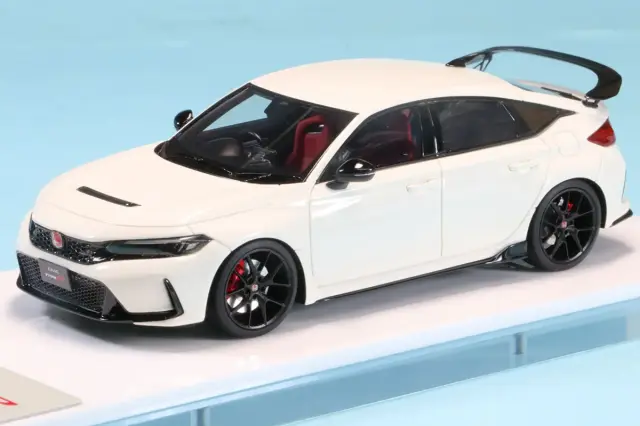 アイドロン 1/43 ホンダ シビック タイプR (FL5) 2022 チャンピオンシップホワイト EM674A