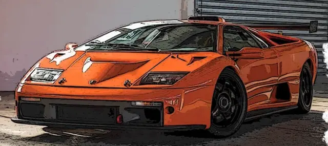 [予約] アイドロン 1/43 ランボルギーニ ディアブロ GTR 1999 アランシオボレアリス (限定100台)　EM786F