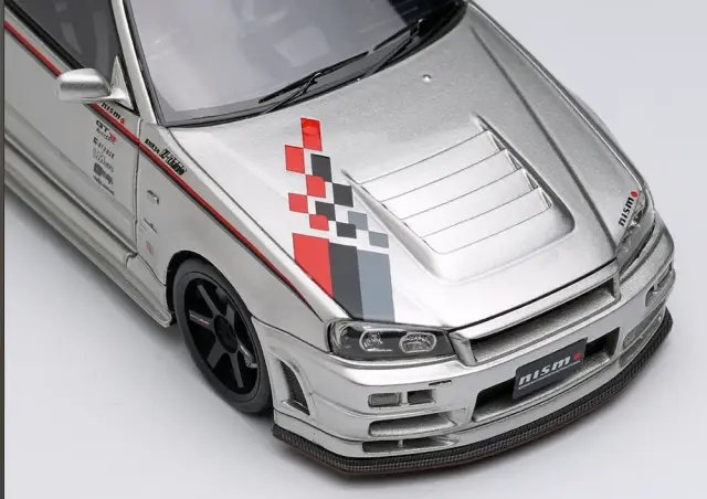 予約] アイドロン 1/43 ニッサン スカイライン GT-Rニスモ R34 Z-tune