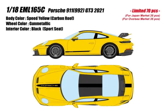 ポルシェステンシル額 ポルシェ911の60周年を記念する限定モデル「911 S/T」は525馬力に7速MT