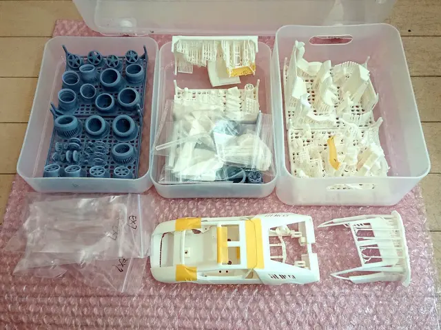 [予約] yuyuSuSuデザイン 1/24 3Dプリントキット トヨタ EX-7 東京モーターショー1970　YSD240