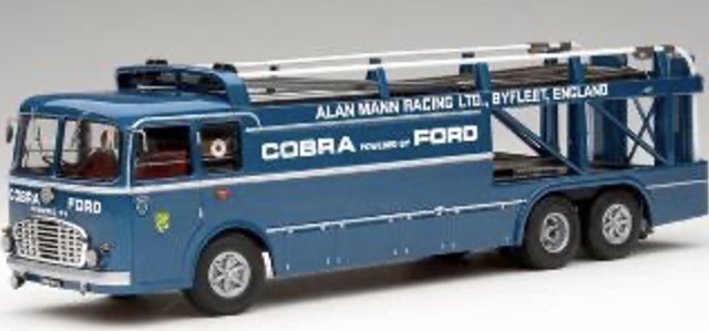 [予約] エグゾト 1/43 フィアット バルトレッティ シェルビー アメリカン コブラ トランスポーター ルマン24　EXO00017B