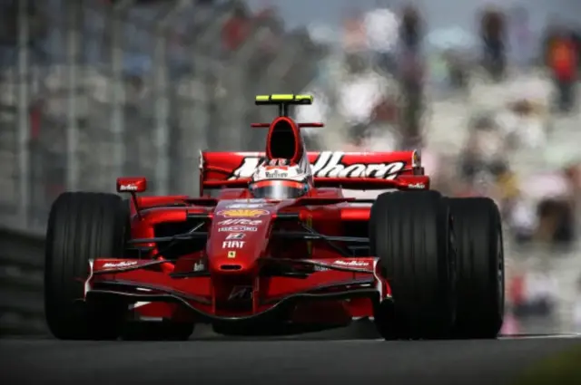 シューマッハショップ特注イクソ 1/43 フェラーリ F300 フランスGP